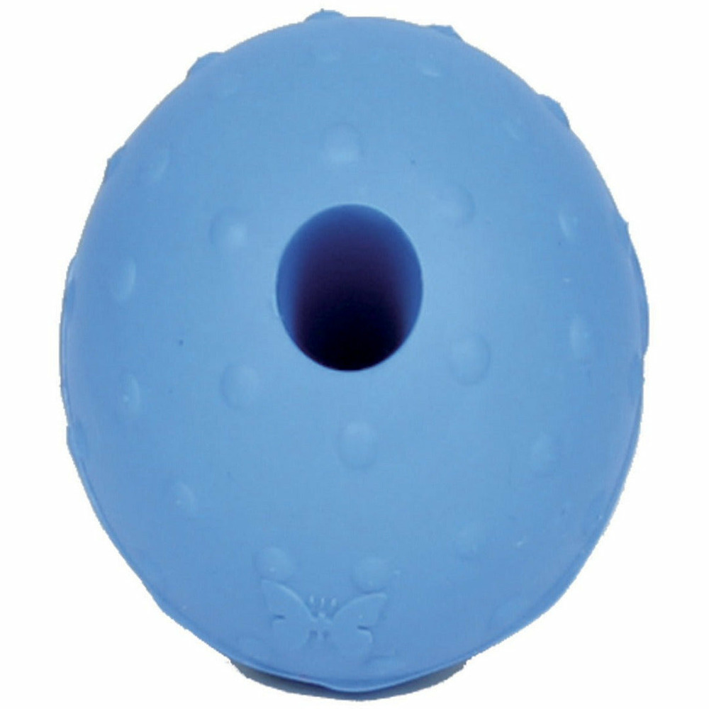 Balle distributrice de friandises pour chiens en caoutchouc naturel