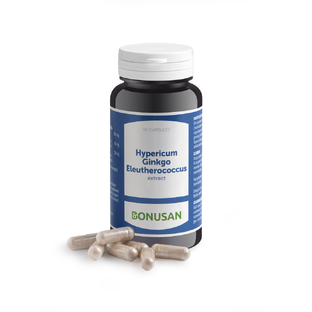 Bonusan Hypericum Ginkgo Eleutherococcus Capsules 90CP