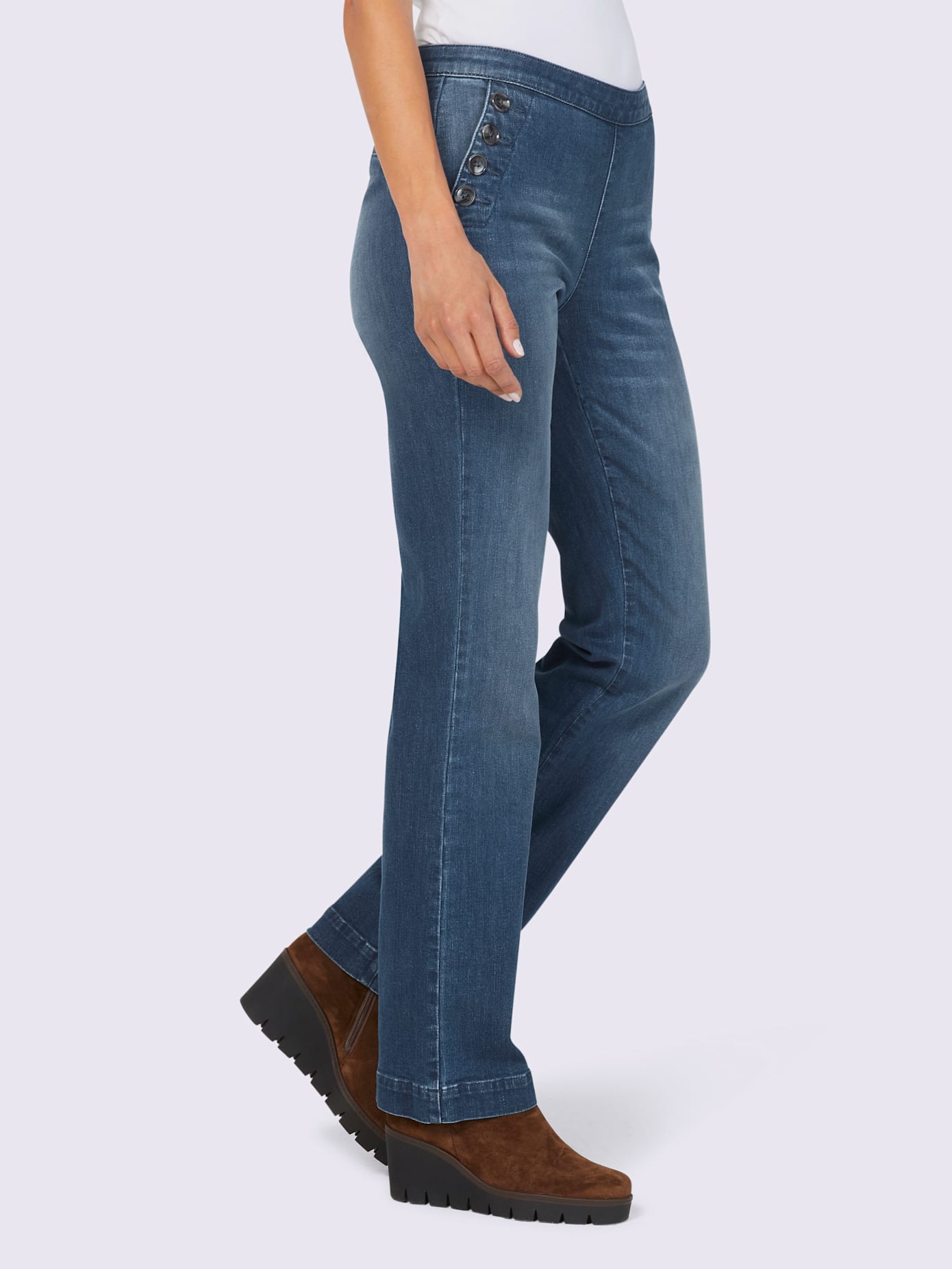 Jean coupe tendance et large