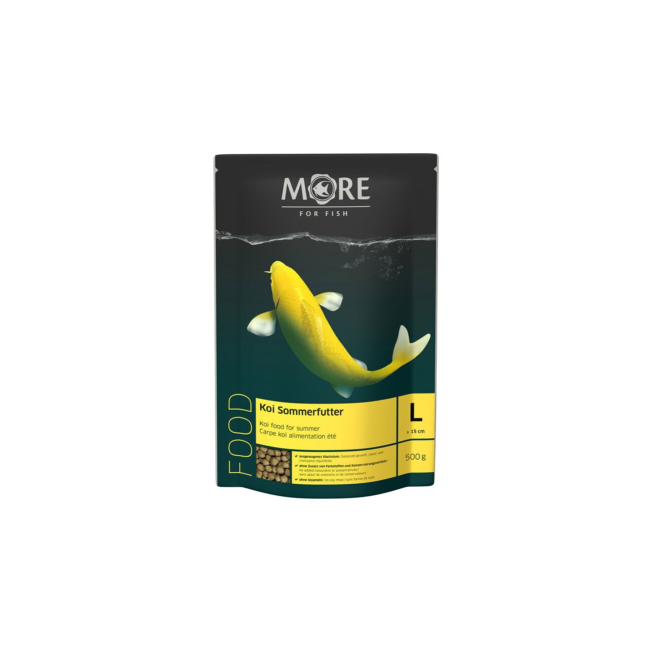 MORE Koi Sommerfutter 6mm 500 g