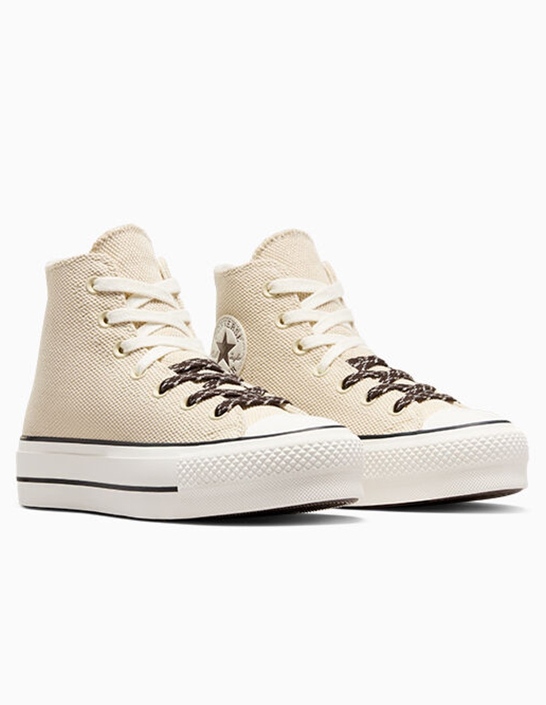 converse Sneakers femme ctas lift hi Beige