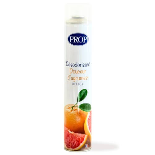 Désodorisant douceur d'agrumes PROP aérosol de 750ml