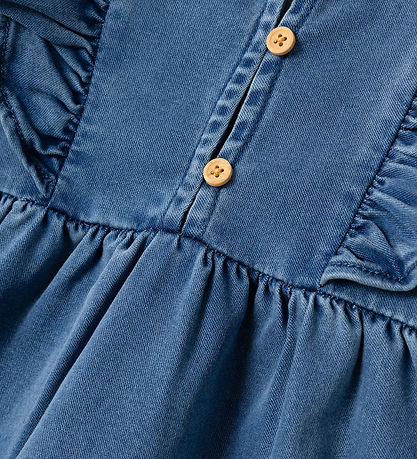 Name It Kleid - NbfLotus - Medium+ Blue Denim