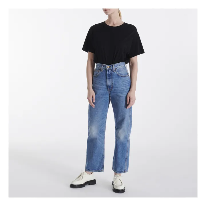 B Sides Jean Droit Taille Haute Plein | Reese Vintage