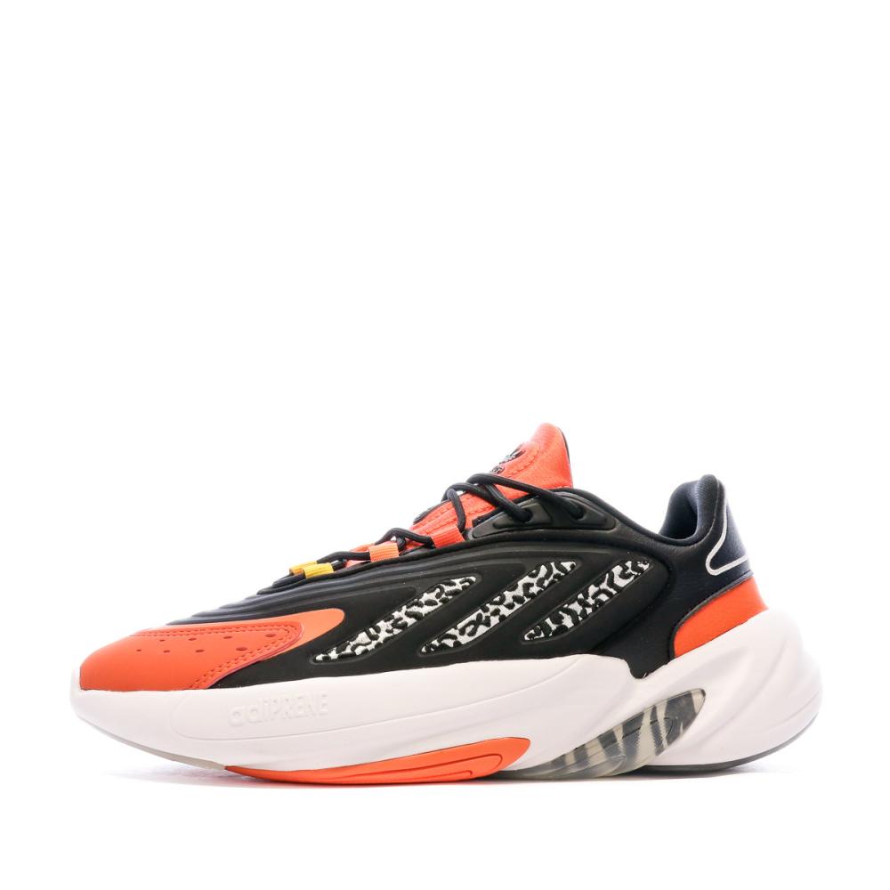 Adidas Baskets Noir/Orange Femme Adidas Ozelia
