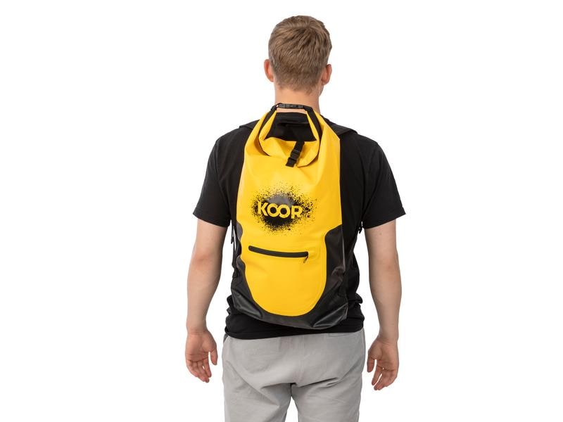 KOOR Dry Bag Nieera Gelb 20 l Wasserdichter Schwimmsack