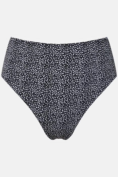 Bikini-Slip, High Waist, Dot Print