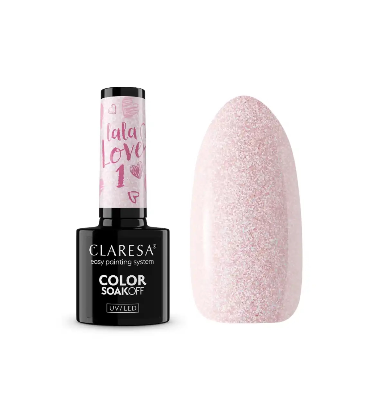 Claresa - *La La Love* - Esmalte semipermanente Soak off - 01