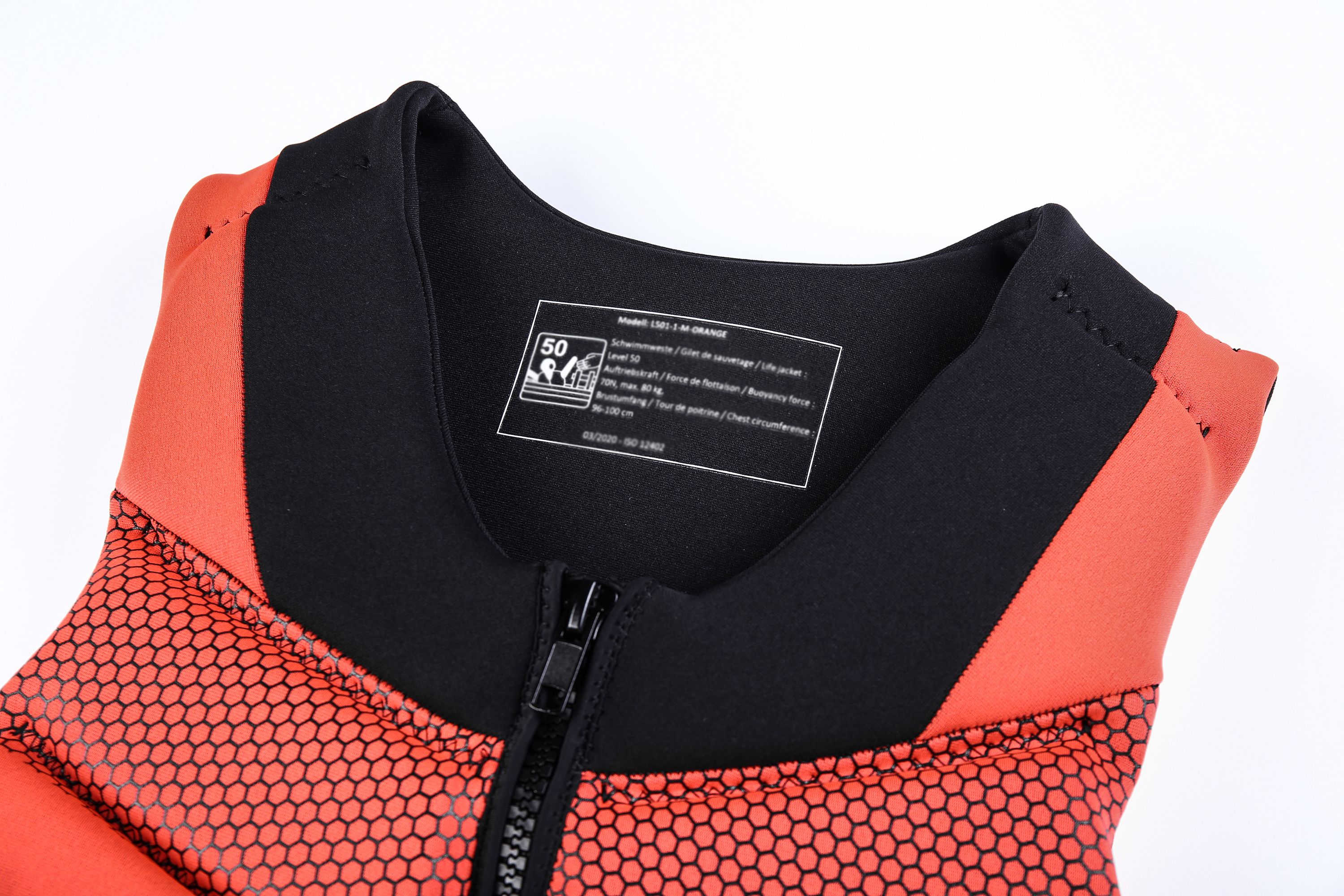 Schwimmweste Grösse XL orange