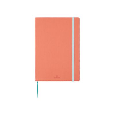 Oberthur Carmen - Carnet de notes souple A6 - ligné - 160 pages - corail