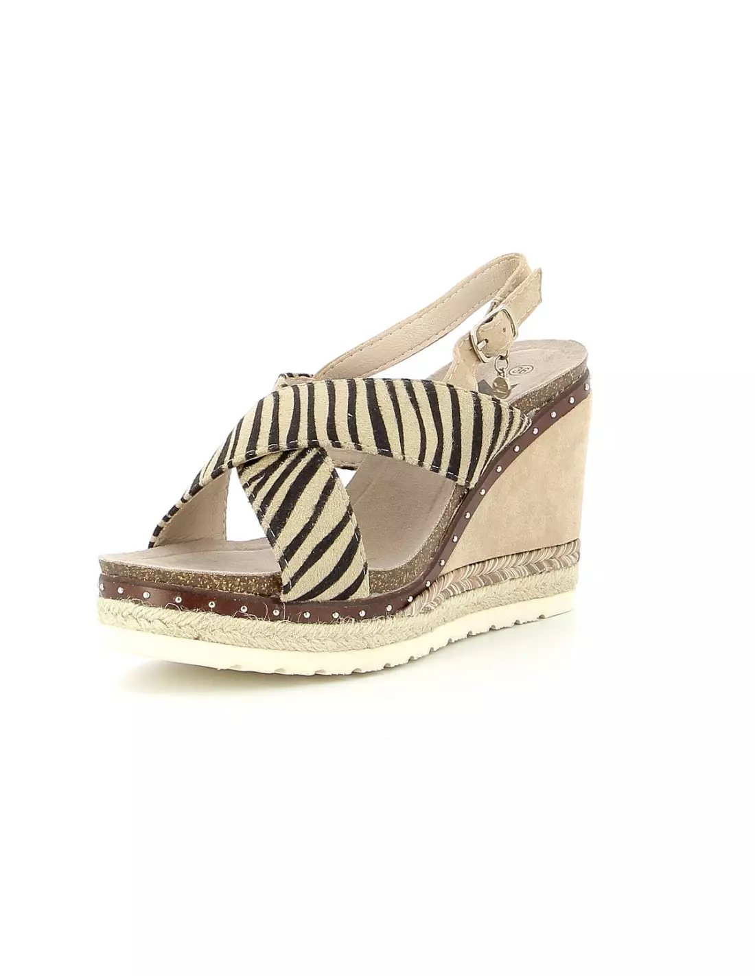 XTI 49127 - Sandales & nu-pieds Zebre