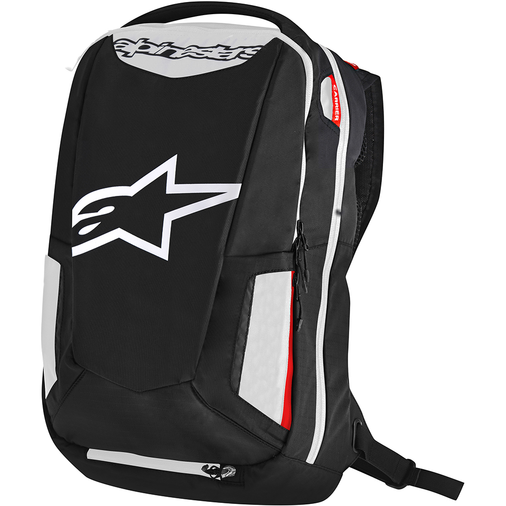 Alpinestars - Sac à dos City Hunter Backpack Noir / Blanc / Rouge