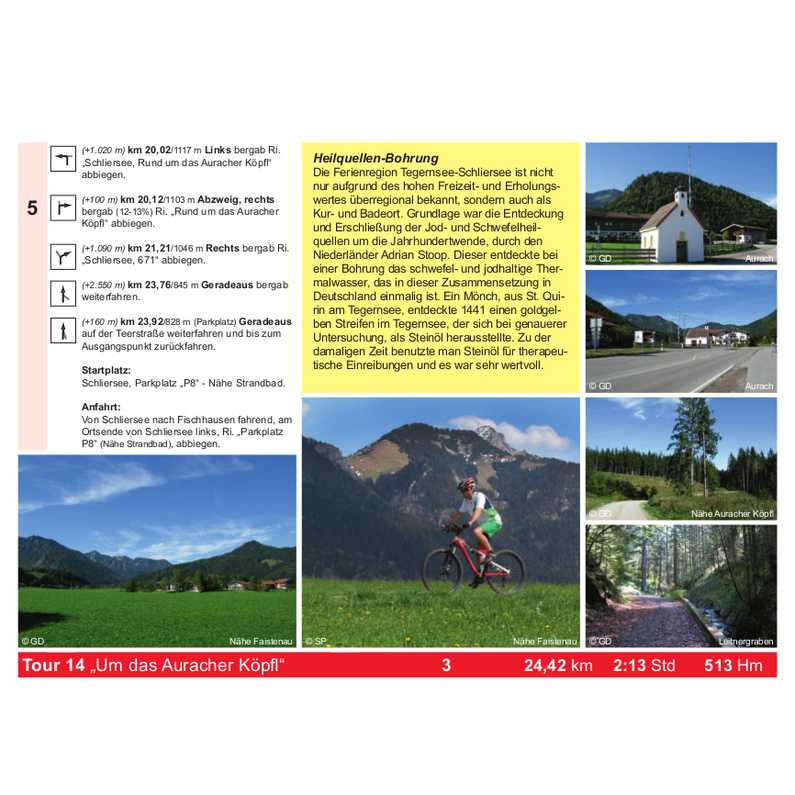AM-Berg Verlag Tegernsee - Schliersee - Bayrischzell MTB Touren