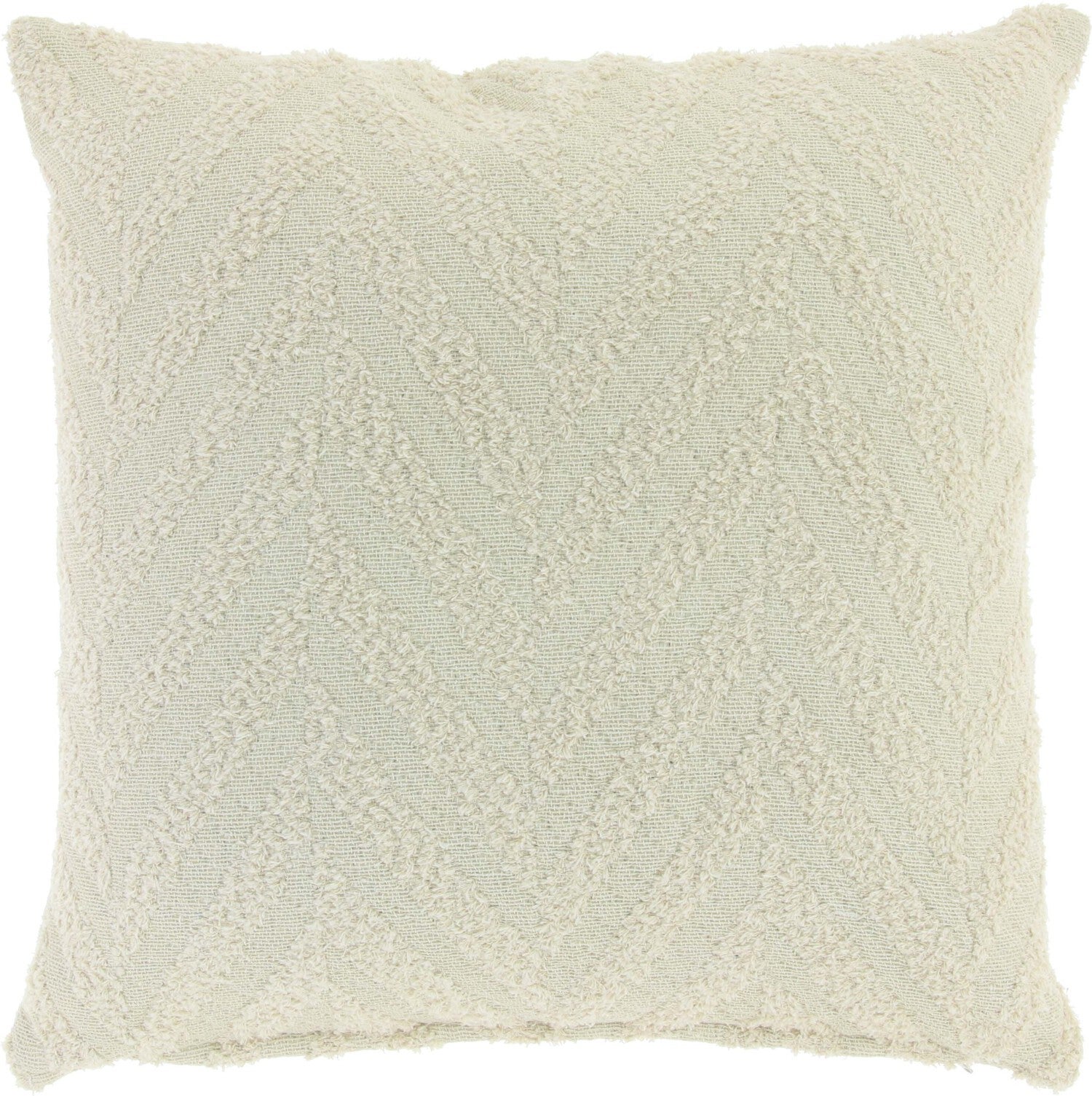Unique Living sierkussen Capri wit 45 x 45 cm