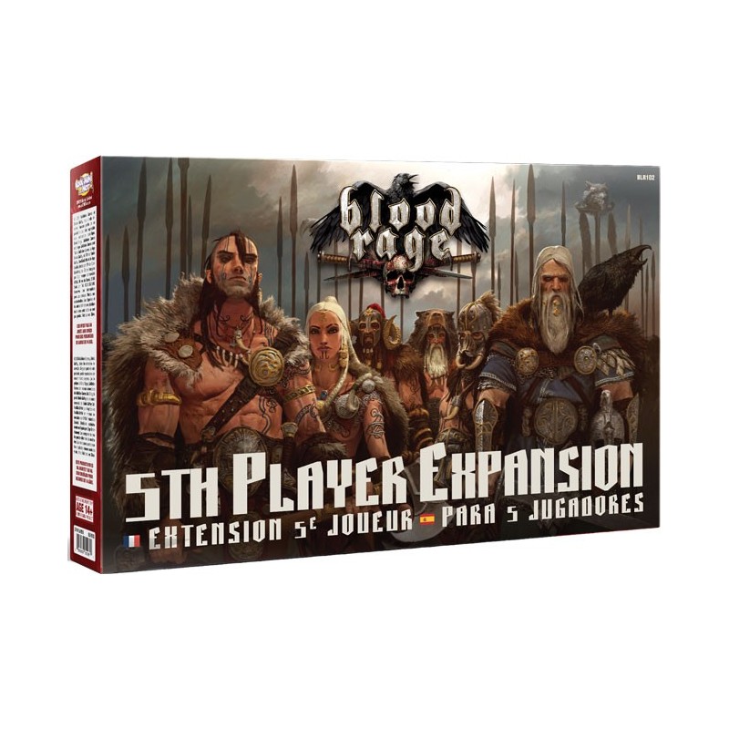 Blood rage - Extension 5 joueurs