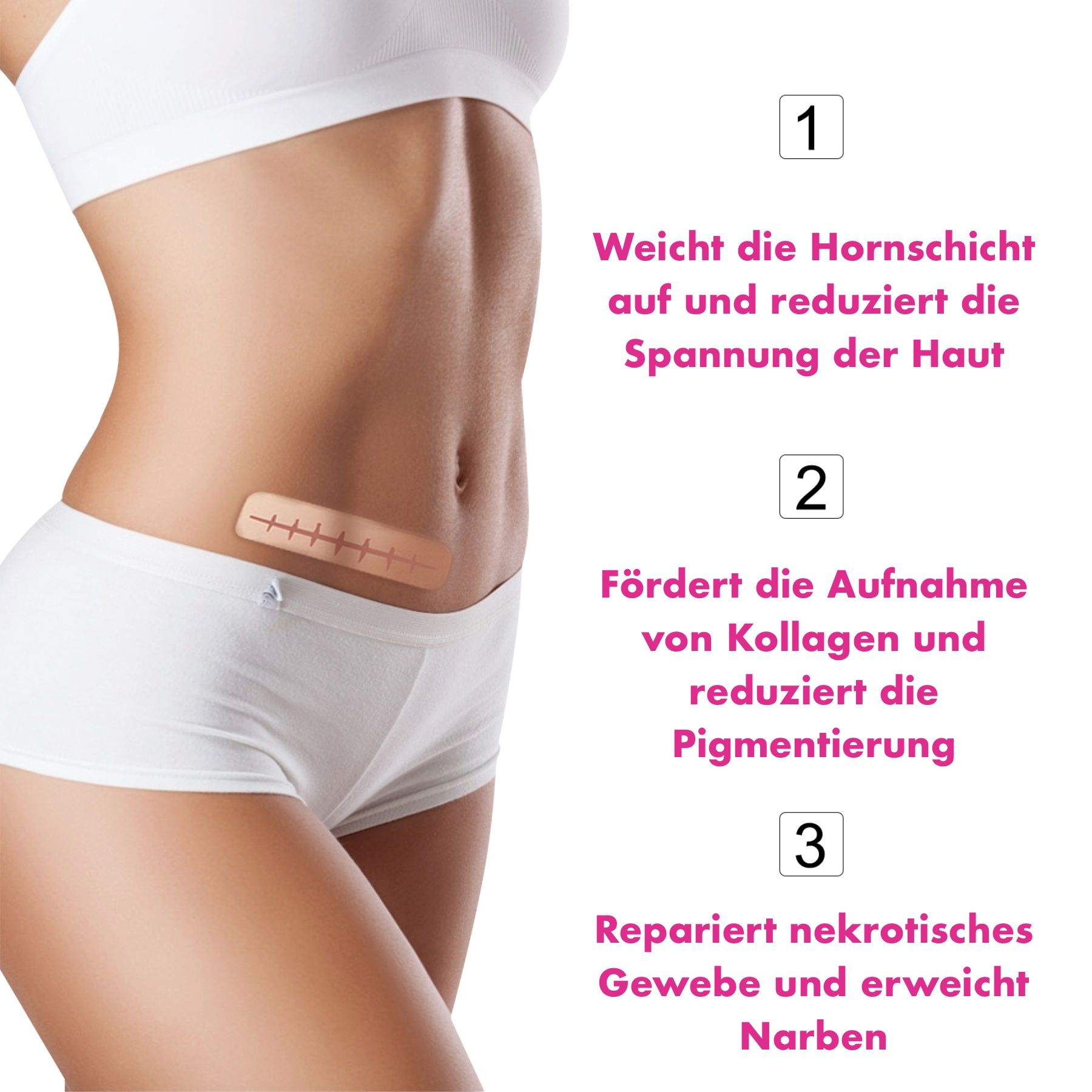 P-Beauty Wundpflaster für Narben