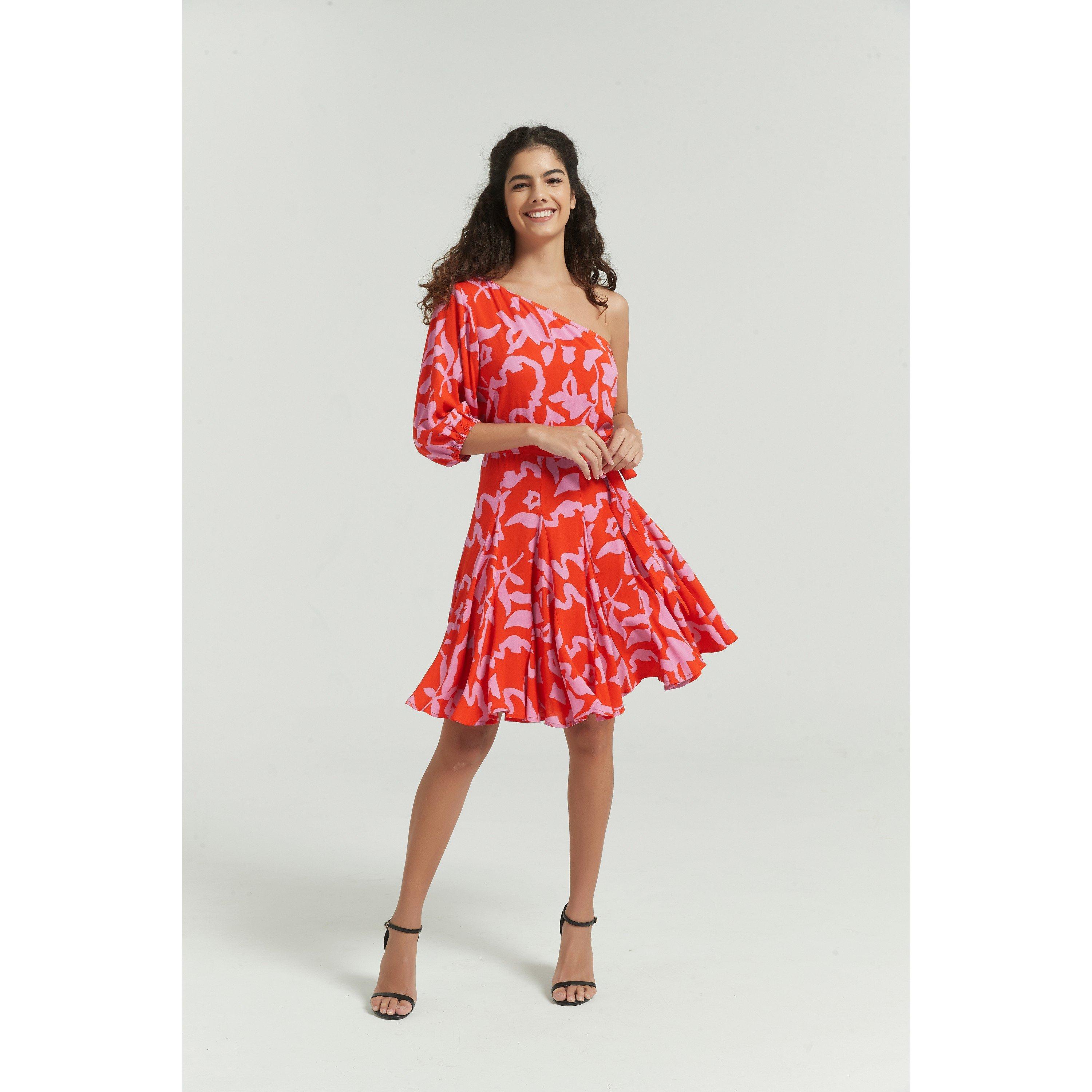 Be You One Shoulder Mini Dress