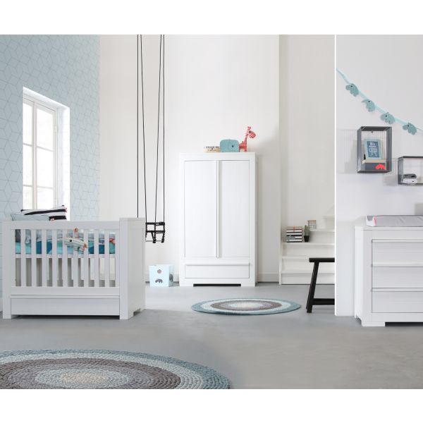 Kidsmill Bretagne Babybed Wit 60 x 120 cm