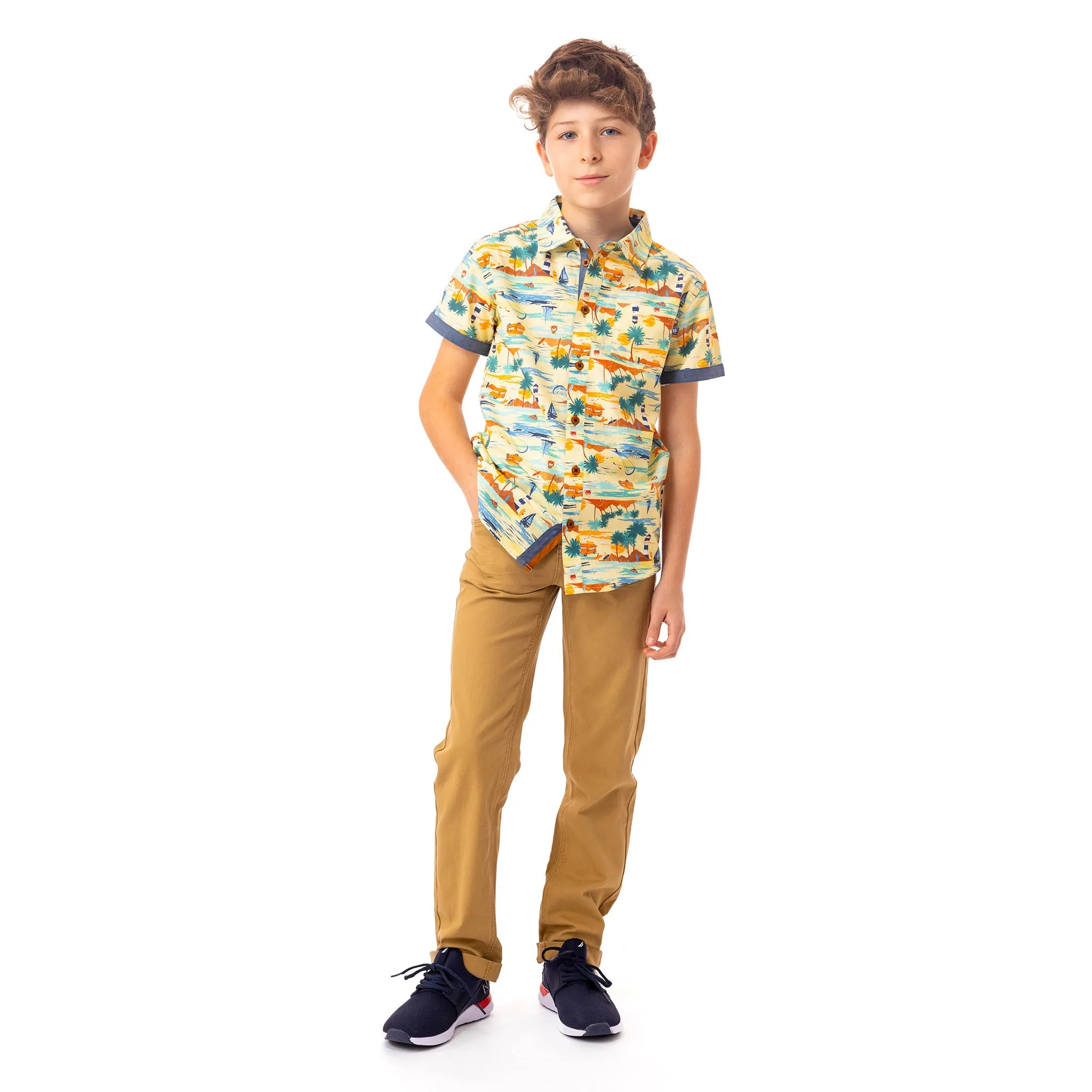 Nanö Pantalon Méditerranée 7-12ans
