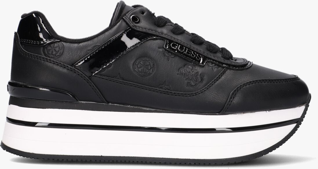 GUESS zwarte guess lage sneakers hansin
