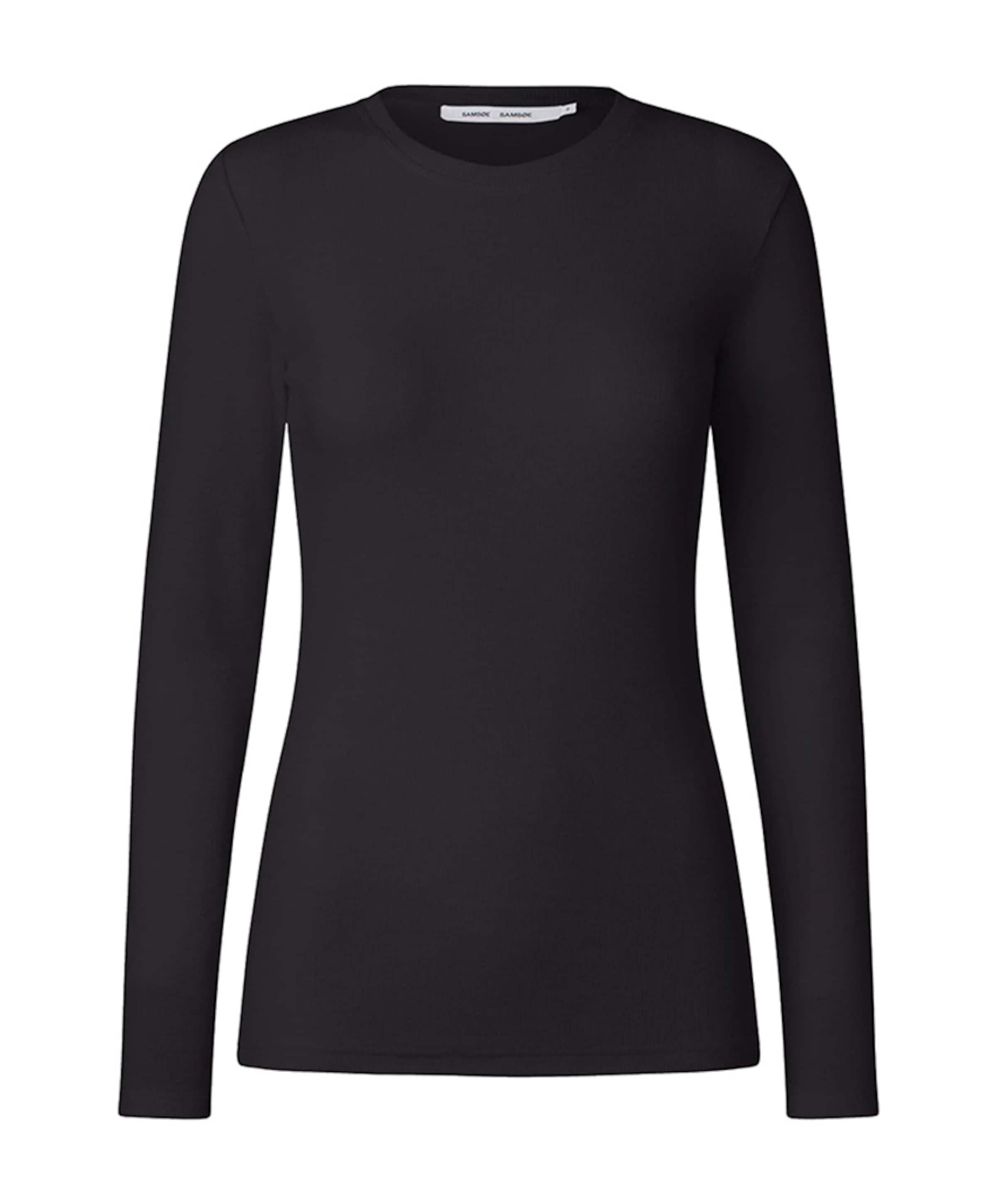 Samsøe Samsøe Dames longsleeve zwart