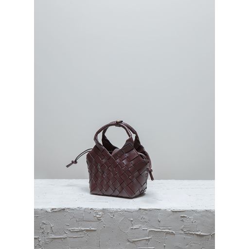 Cala Jade Misu Mini Crossbody Taske, Dark Maroon
