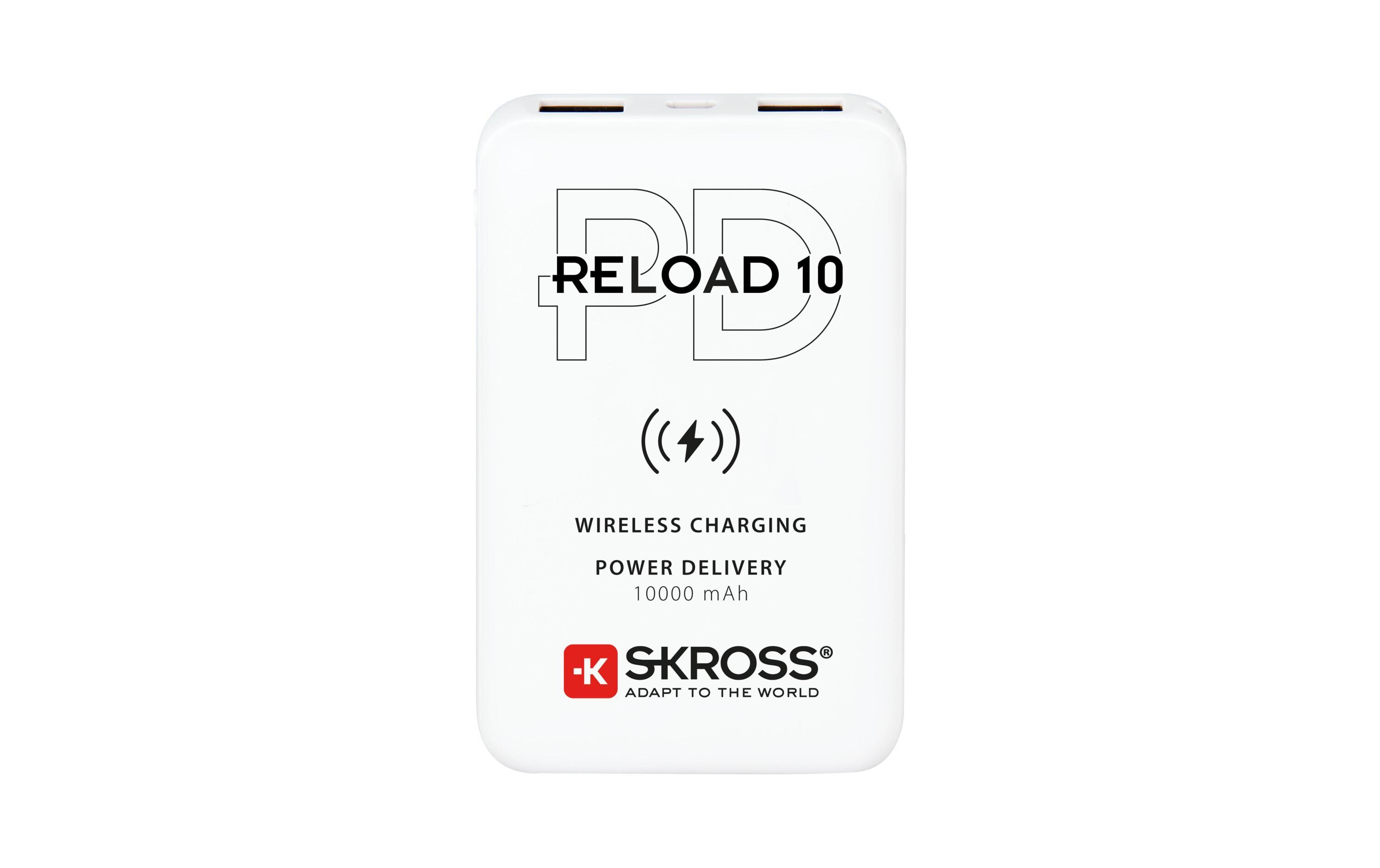 Powerbank RELOAD 10 PD Qi 10000 mAhMobile Ladestation
