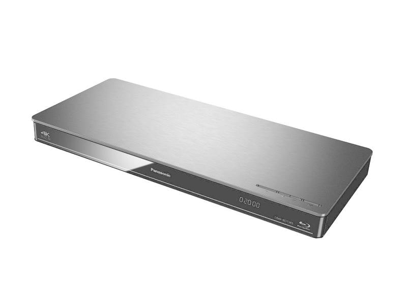 Panasonic Blu-ray Player DMP-BDT385 Schwarz/Silber High End Blu-ray-Player, silber