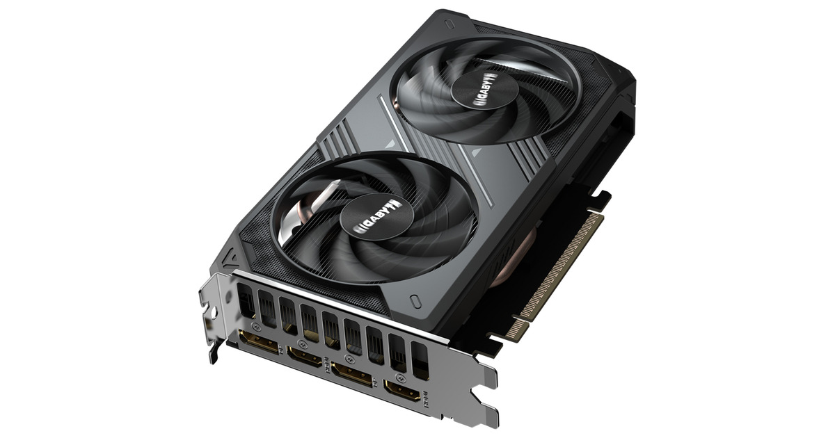 GIGABYTEGeForce RTX 5050 WINDFORCE OC 8G grafische kaart  (2x DisplayPort, 2x HDMI 2.1, DLSS 4)