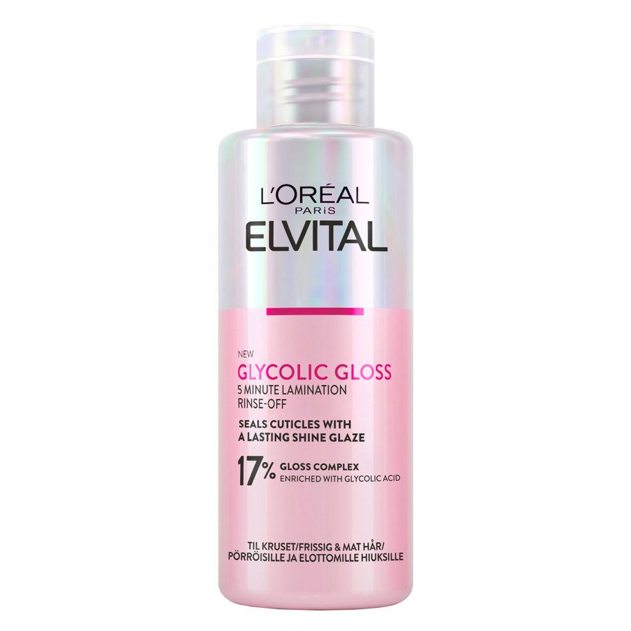 L'Oréal Paris Elvital Glycolic Gloss 5 Minutes Shine Treatment 200ml