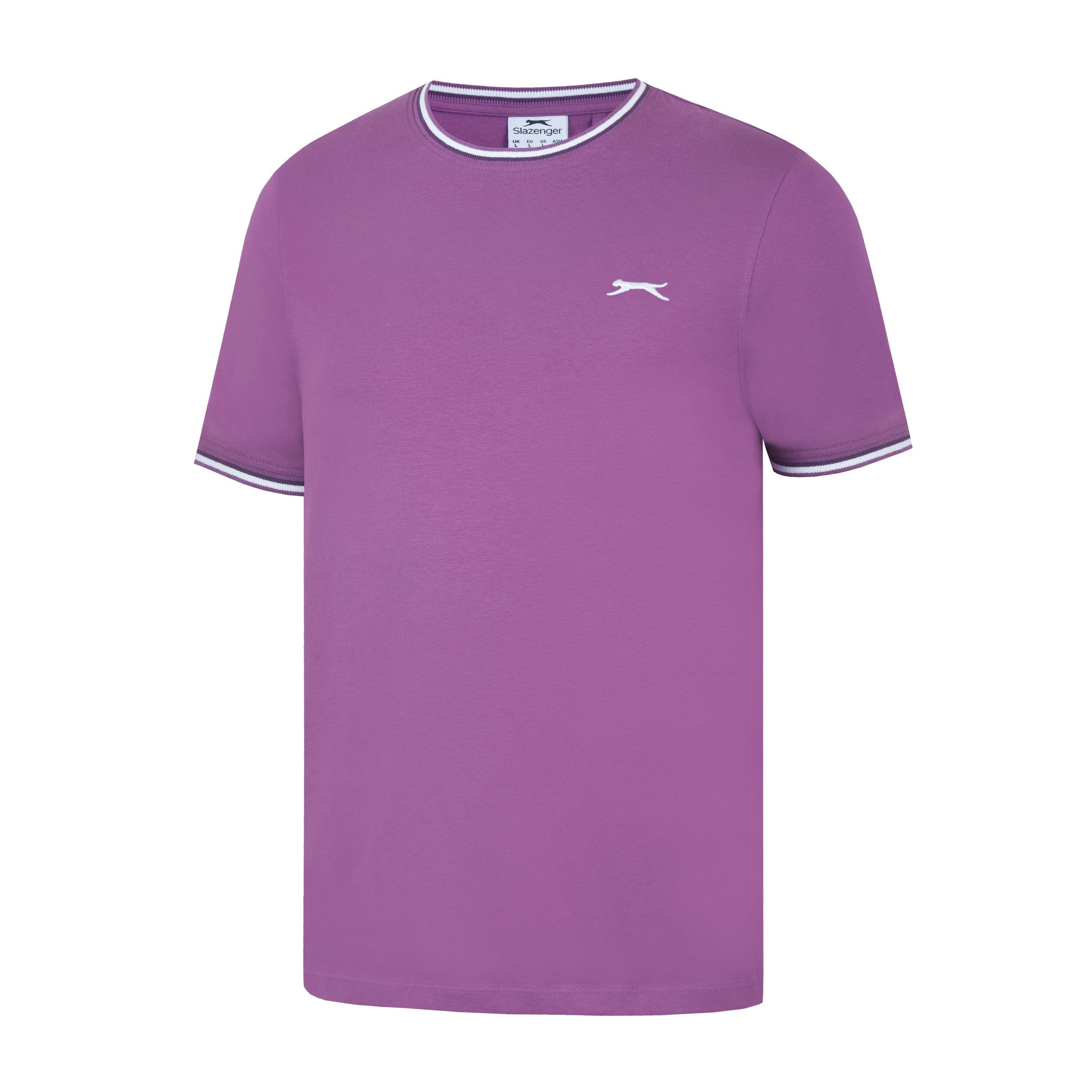 Slazenger Tipped T Shirt Mens