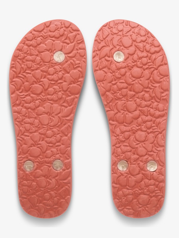 Mauricia Tongs Orange Femme