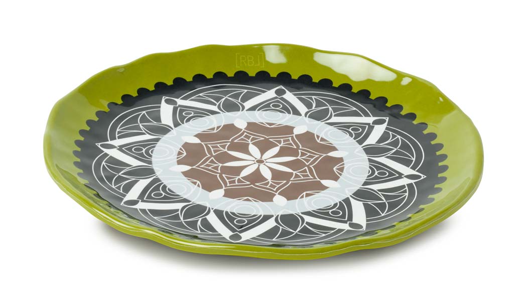 Rebel Outdoor Dessertteller 22 cm grün