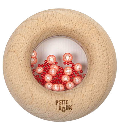 Petit Boum Sensorisches Spielzeug - Holz - Donut - Tomaten