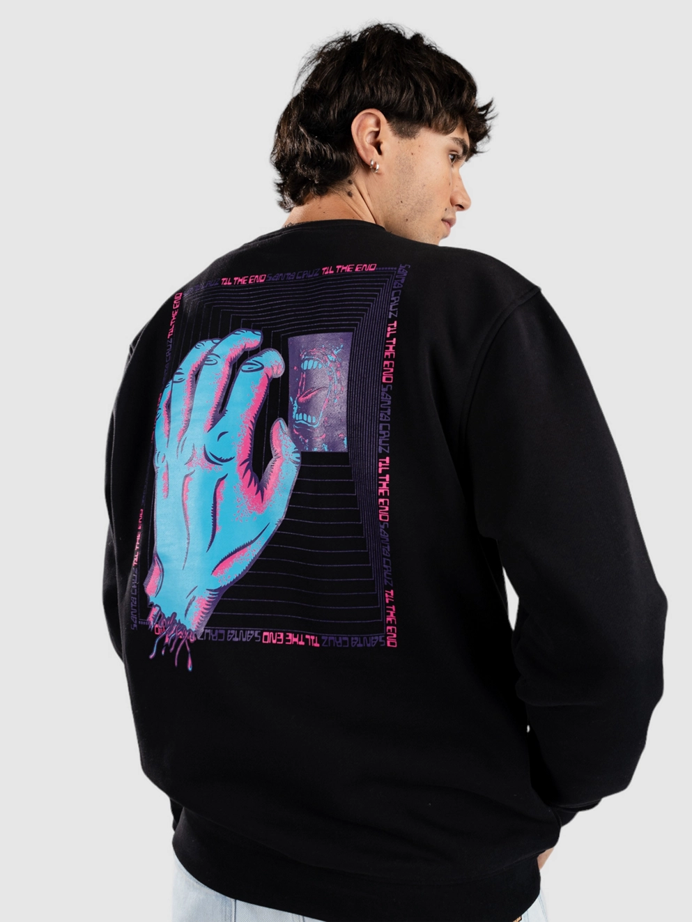 Santa Cruz Echo Camber Sweater black