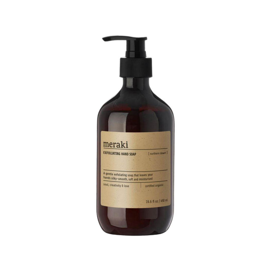 Meraki  Exfoliating håndsæbe, 490 ml - Northern dawn