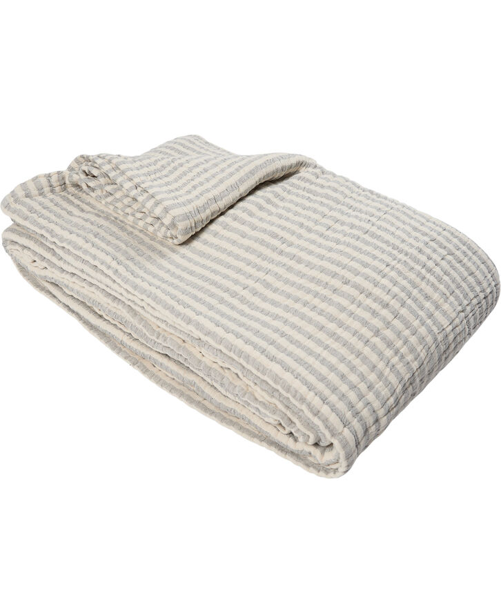 Magasin du Nord Collection Stripe bedspread 230x260cm blue stiripe