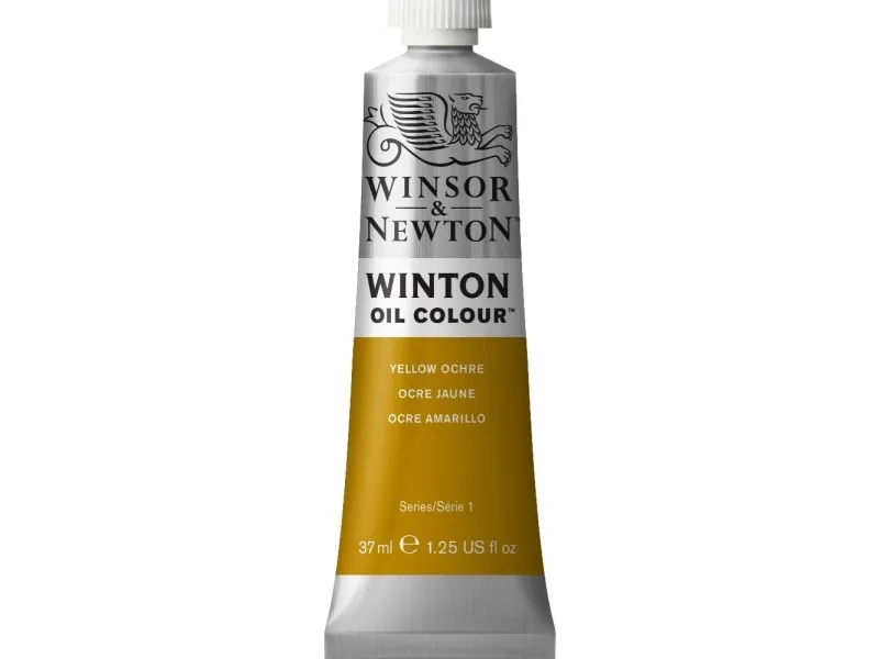 Winsor & Newton Winton Oil Colour, Gul, 37 ml, Rør, 1 stk