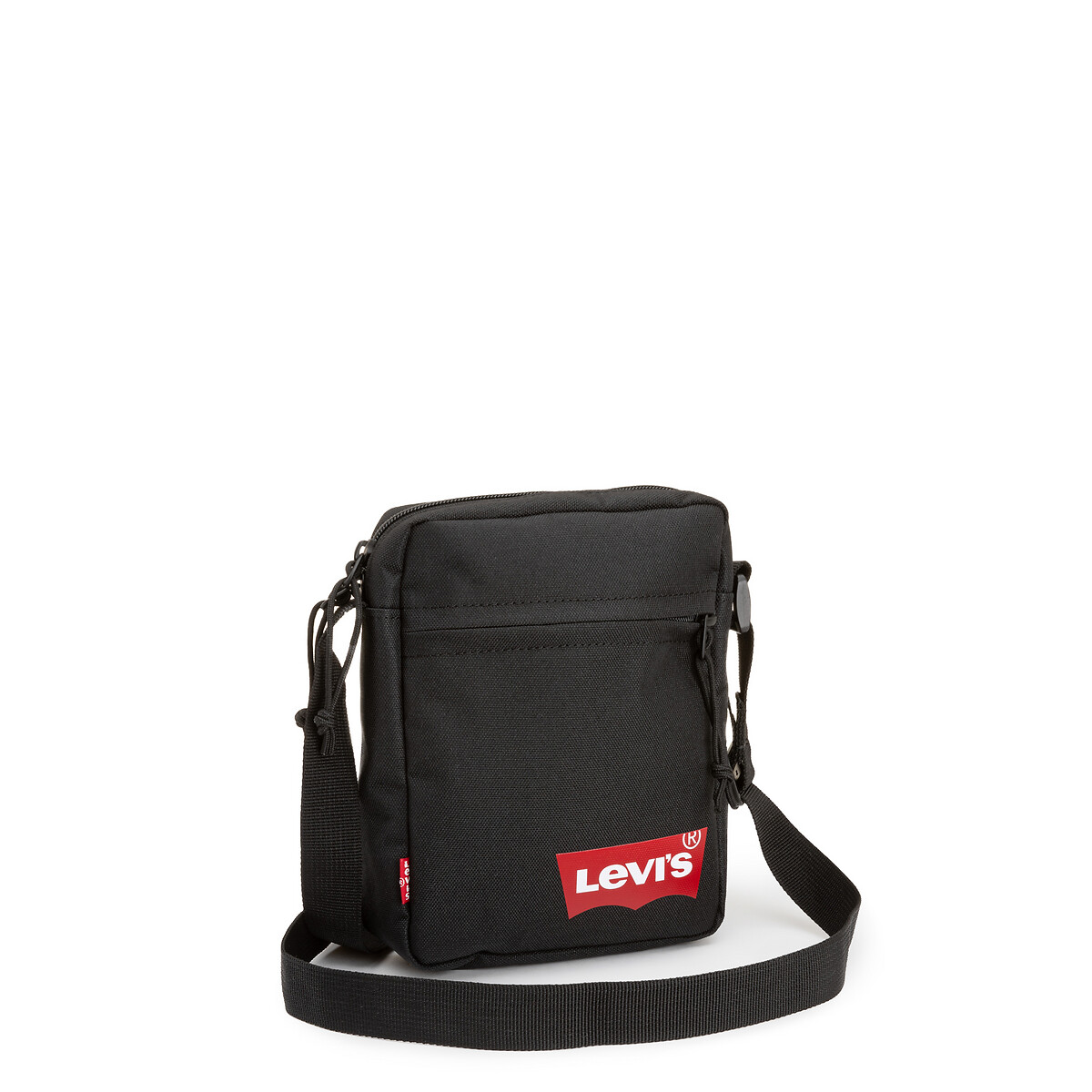 LEVI'S<br>Bolsa de Ombro Mini Transversal Vermelha Lisa Estilo Morcego