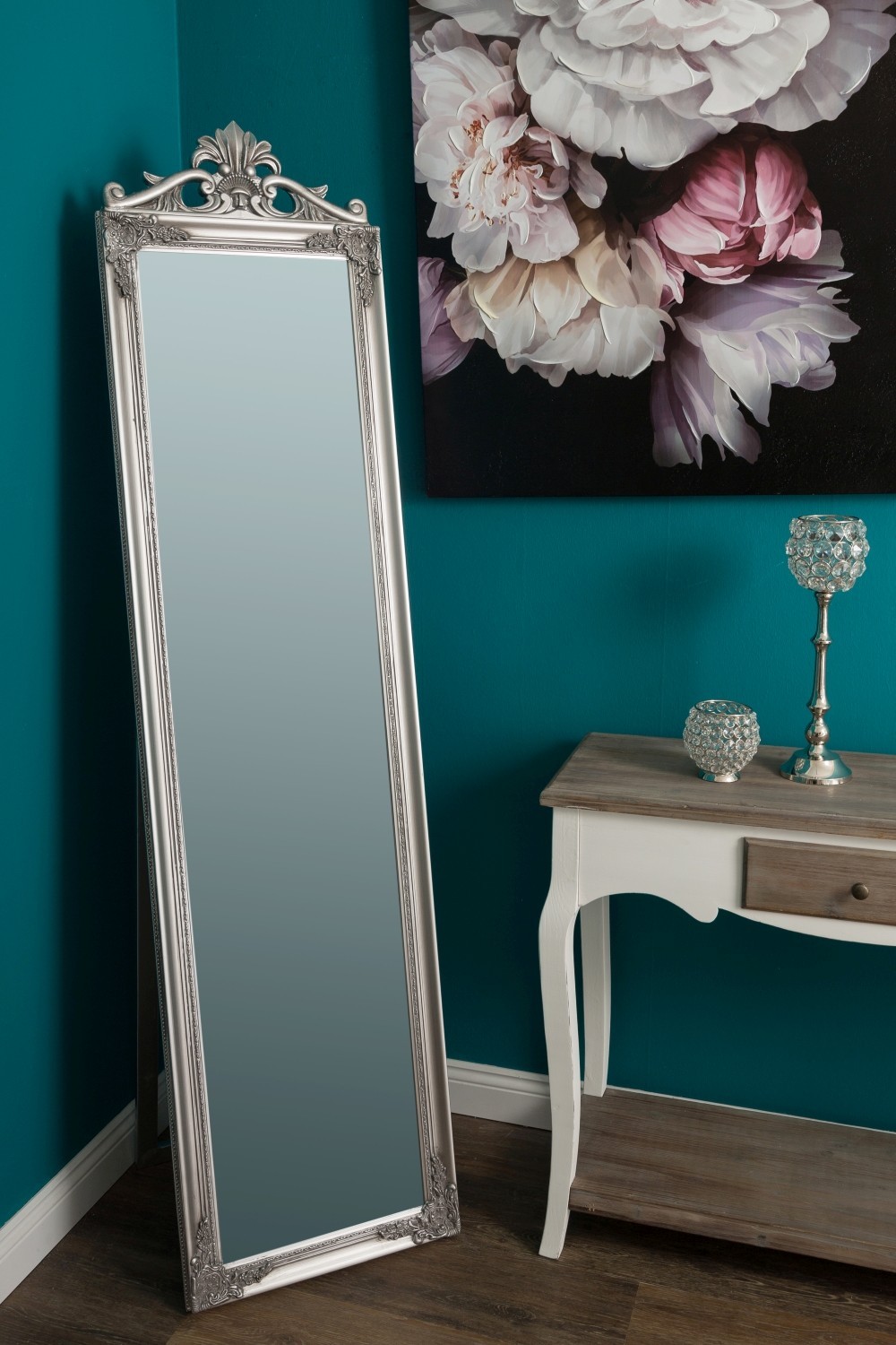 Standspiegel XARPUL - silber - 180 cm