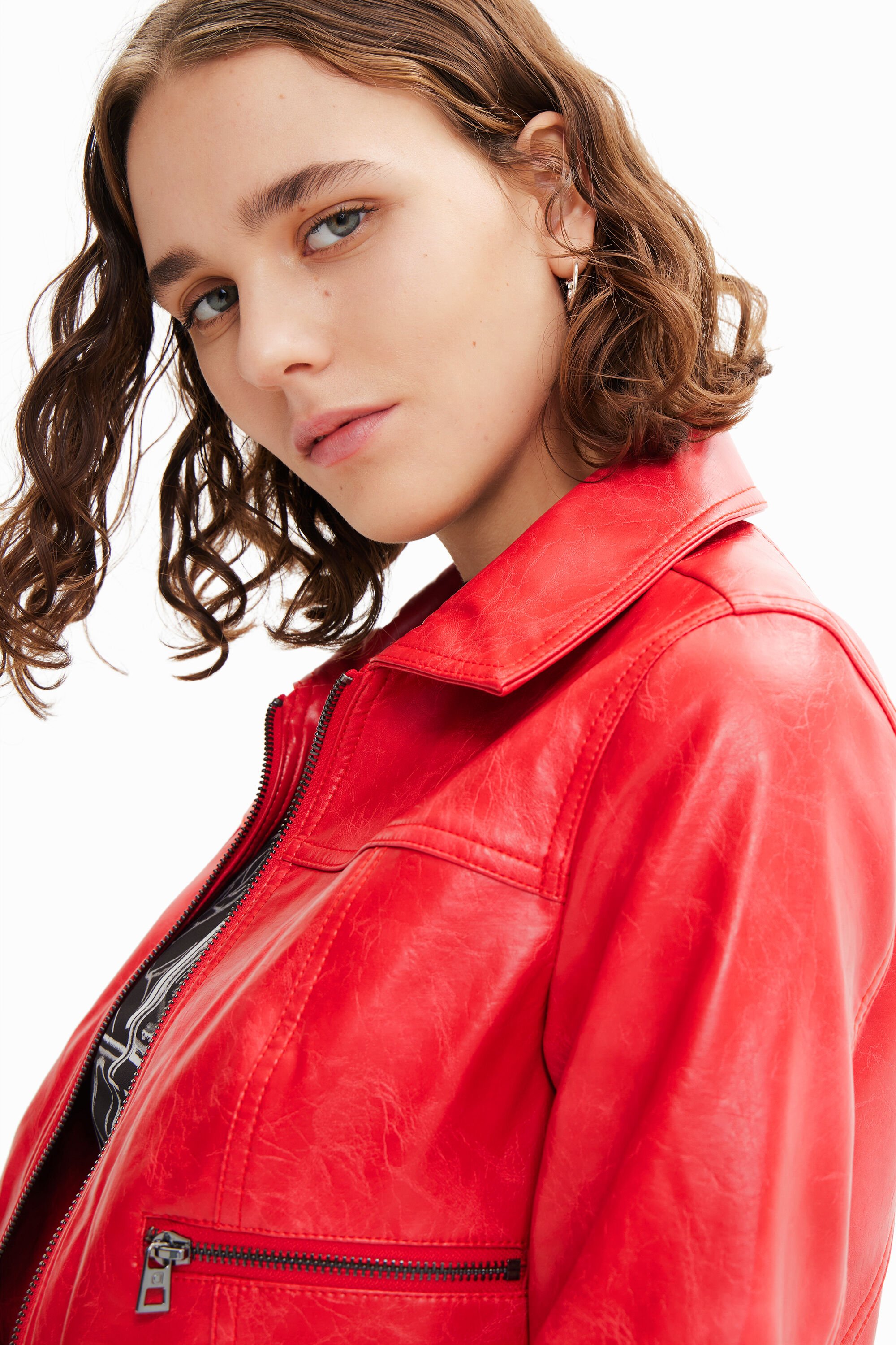 Veste rétro poches