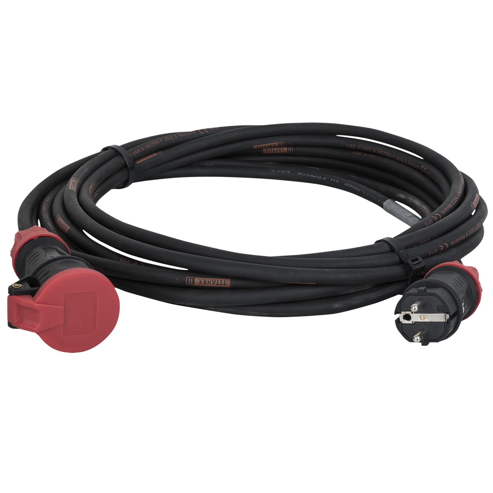 DAP Schuko - Schuko Titanex PCE verlengkabel 3x 2.5 mm², 20 m