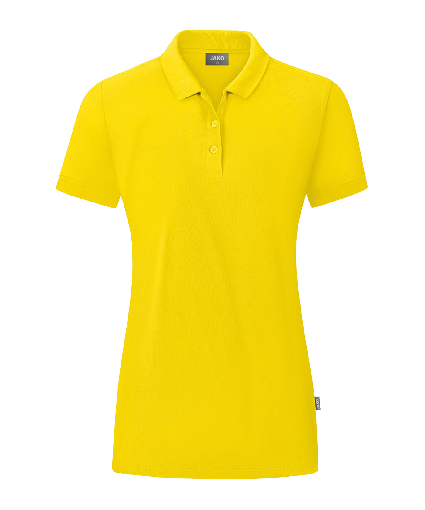 JAKO Organic Polo Shirt Damen Gelb F300