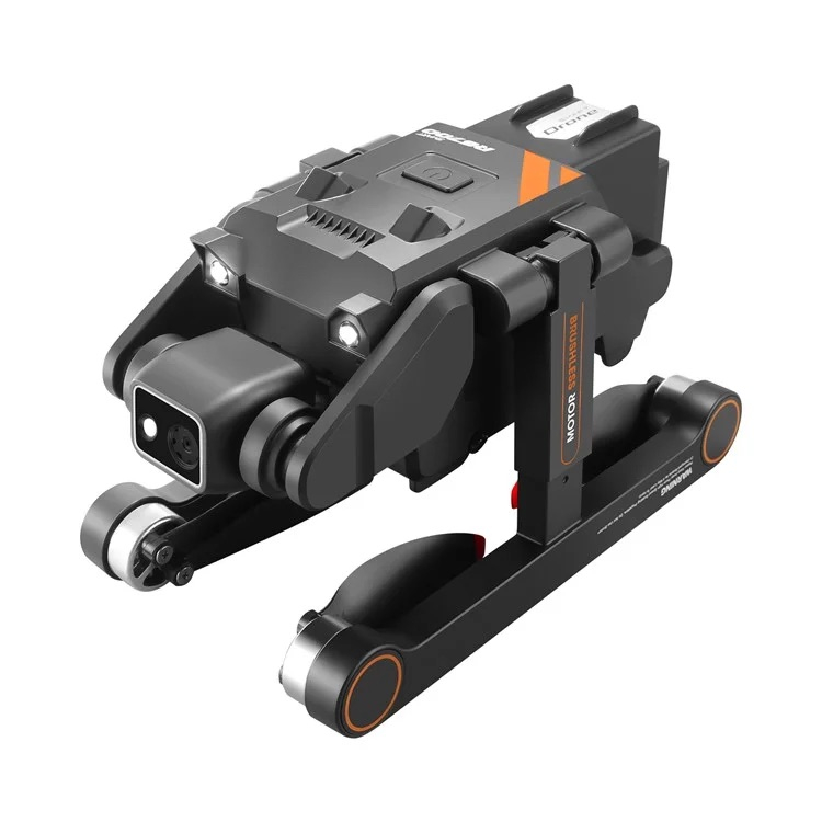 WiFi Faltbare 2.4G RC Quadrocopter GPS Drohne Servo Gesteuert Dual FPV 720P HD Kamera inkl. 2 Akkus   Fernbedienung