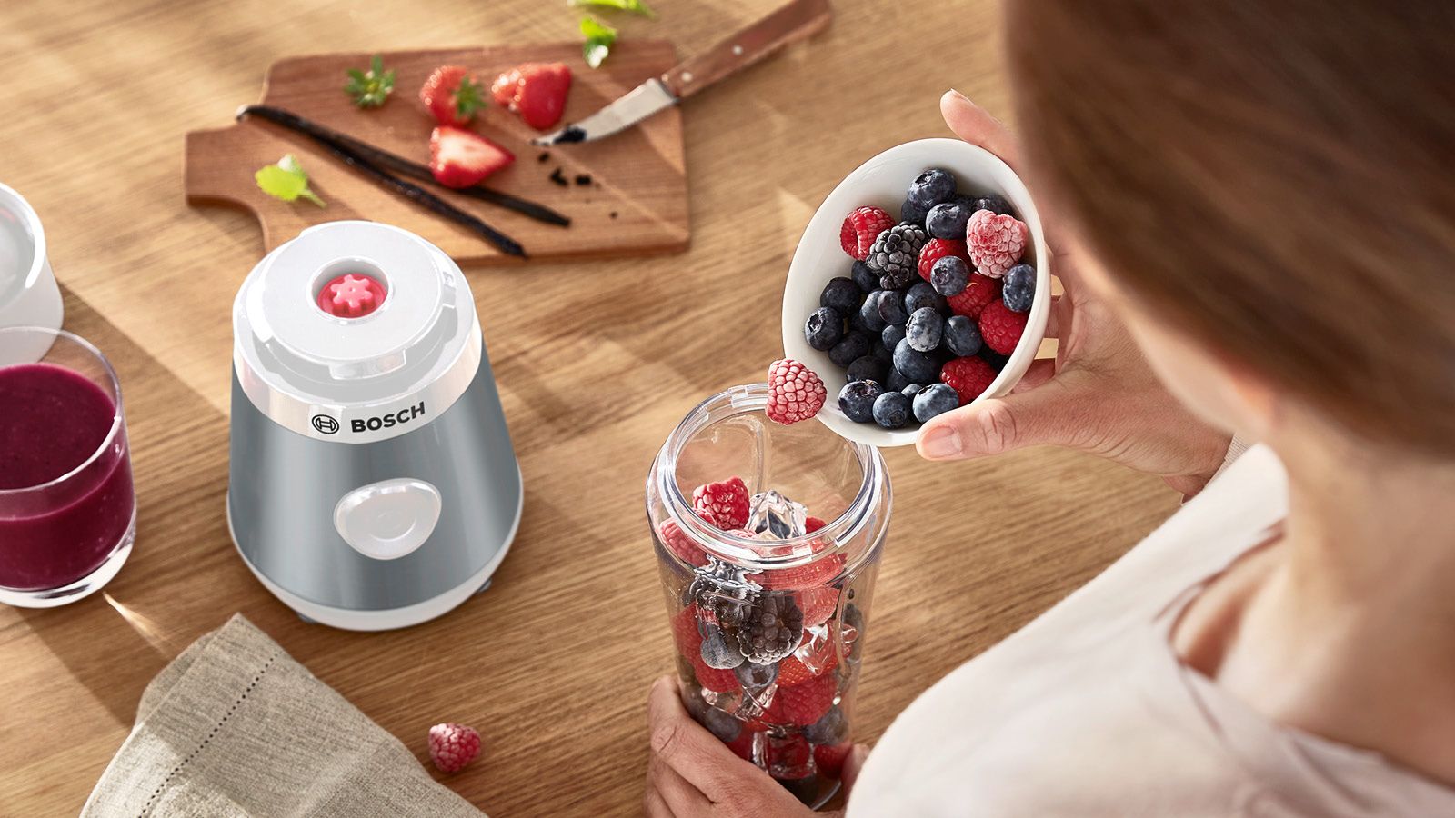 Liquidificador VitaPower Série 2 450W em aço inoxidável MMB2111T