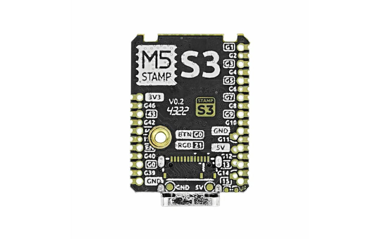 Entwicklerboard M5StampS3 mit 2.54-Header PinESP32 Embedded-Controller für IoT-Anwendungen