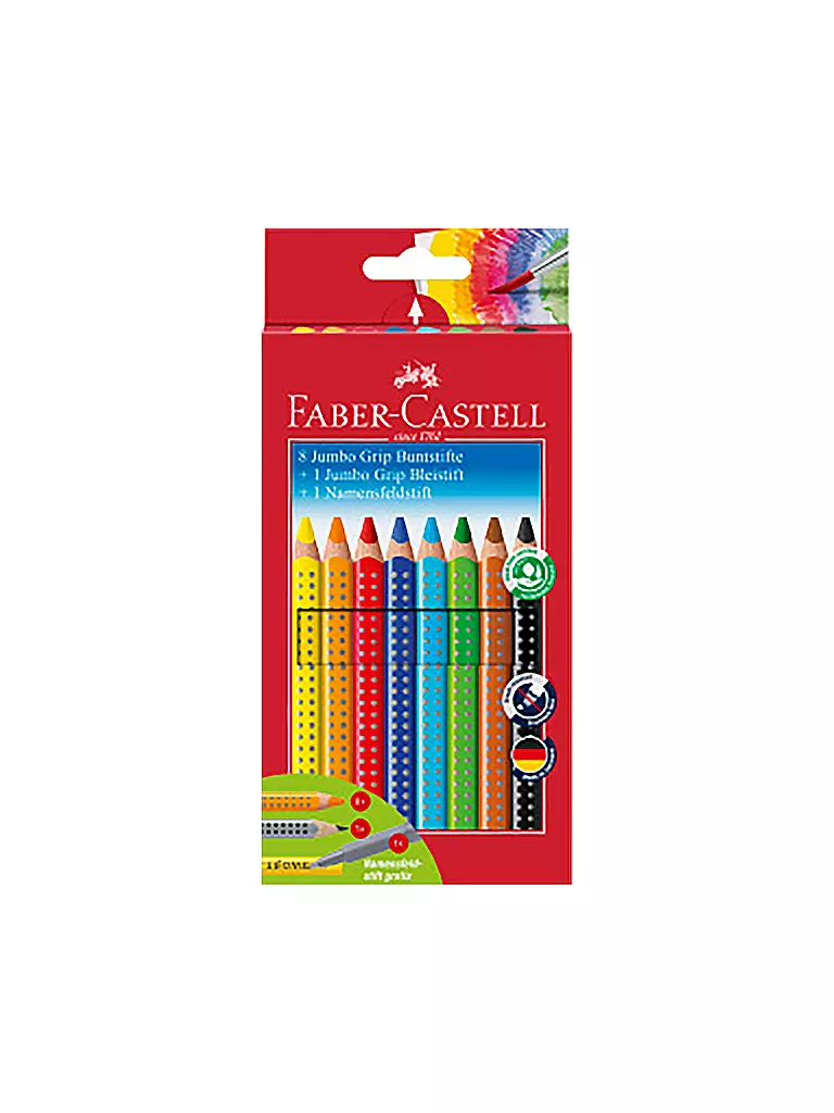 FABER-CASTELL Jumbo Grip Buntstifte Promotionset keine Farbe