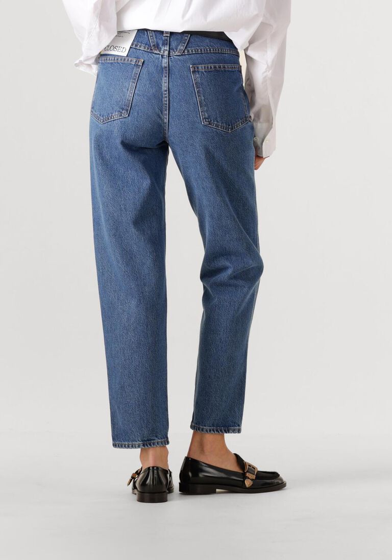 blauwe closed straight leg jeans pedal pusher 1
