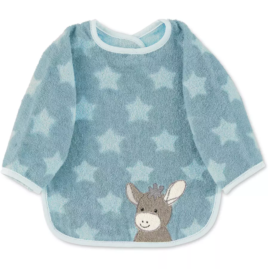 Sterntaler Ärmellätzchen Emmi mittelblau
