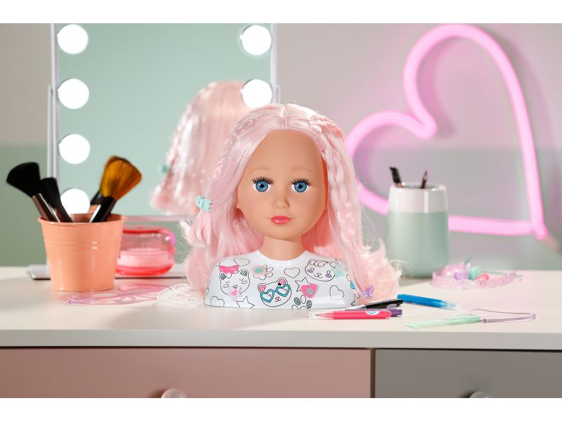 Baby Born Spielset Styling Head Artist Styling-Kopf Kreativ